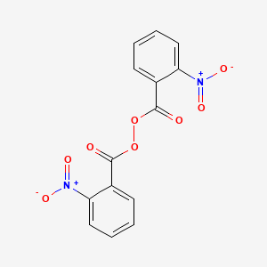 molecular formula C14H8N2O8 B13661638 Bis(2-nitrobenzoyl) Peroxide 