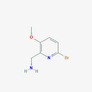molecular formula C7H9BrN2O B13661704 (6-Bromo-3-methoxypyridin-2-yl)methanamine 