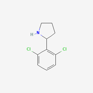 B1366188 2-(2,6-Dichlorophenyl)pyrrolidine CAS No. 383127-39-7