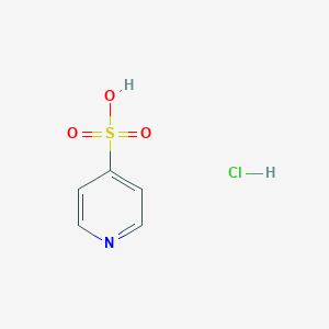 molecular formula C5H6ClNO3S B13661901 Pyridine-4-sulfonic acid hydrochloride 