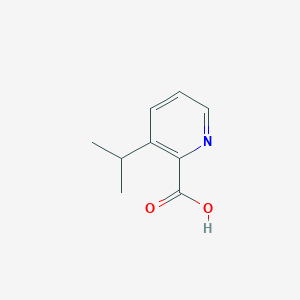 molecular formula C9H11NO2 B13661945 3-Isopropylpicolinic acid 