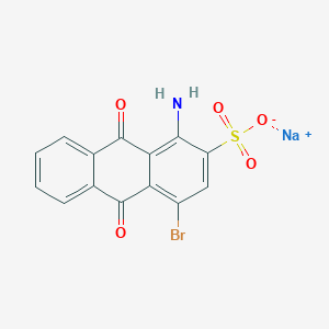 molecular formula C14H8BrNNaO5S B1366224 Bromamine acid sodium salt CAS No. 6258-06-6