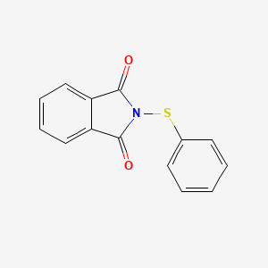 molecular formula C14H9NO2S B1366253 N-(Phenylthio)phthalimide CAS No. 14204-27-4