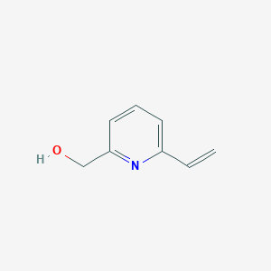 molecular formula C8H9NO B136626 (6-Ethenylpyridin-2-yl)methanol CAS No. 155269-60-6