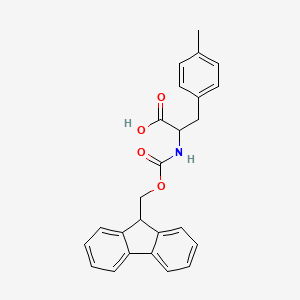molecular formula C25H23NO4 B1366263 Fmoc-4-methyl-D-phenylalanine 