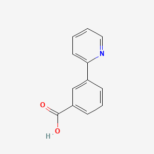 molecular formula C12H9NO2 B1366269 3-(吡啶-2-基)苯甲酸 CAS No. 4467-07-6