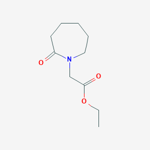 molecular formula C10H17NO3 B1366278 Ethyl (2-oxoazepan-1-yl)acetate CAS No. 61516-76-5