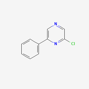 molecular formula C10H7ClN2 B1366303 2-Chloro-6-phenylpyrazine CAS No. 41270-62-6