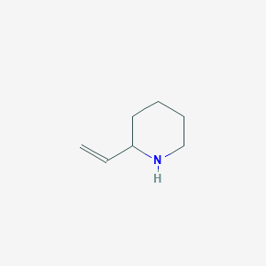 molecular formula C7H13N B1366316 2-Ethenylpiperidine 