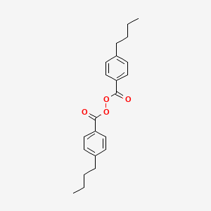 molecular formula C22H26O4 B13663225 Bis(4-butylbenzoyl) Peroxide 