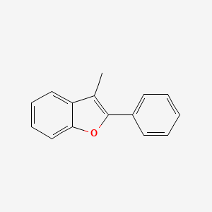 molecular formula C15H12O B13663380 3-Methyl-2-phenylbenzofuran CAS No. 100494-10-8