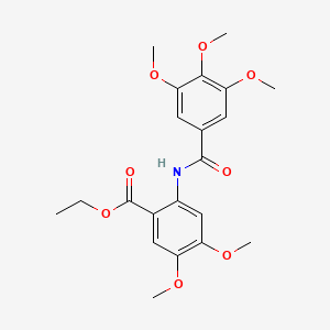 molecular formula C21H25NO8 B1366340 SMC Proliferation Inhibitor-2w 