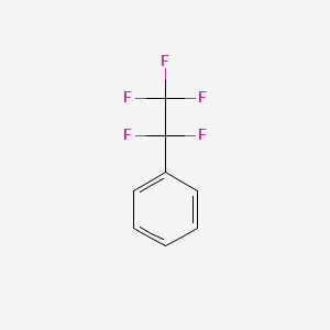 molecular formula C8H5F5 B1366348 (Pentafluoroethyl)benzene CAS No. 309-11-5