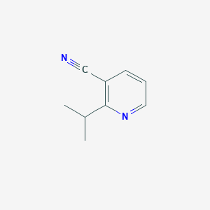 molecular formula C9H10N2 B13663574 2-Isopropylnicotinonitrile 