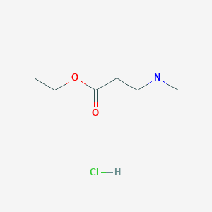 molecular formula C7H16ClNO2 B13663599 Ethyl 3-(dimethylamino)propanoate hydrochloride 