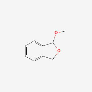 molecular formula C9H10O2 B1366367 1,3-Dihydro-1-methoxyisobenzofuran CAS No. 67536-29-2