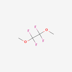 molecular formula C4H6F4O2 B1366371 1,2-Dimethoxy-1,1,2,2-tetrafluoroethane CAS No. 73287-23-7