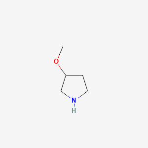 molecular formula C5H11NO B1366375 3-Methoxypyrrolidine CAS No. 62848-20-8