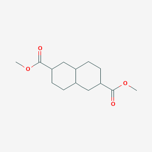 molecular formula C14H22O4 B1366380 Decahydro-2,6-naphthalenedicarboxylic Acid Dimethyl Ester CAS No. 3068-02-8