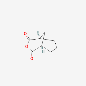 molecular formula C8H10O3 B1366382 cis-1,3-Cyclohexanedicarboxylic anhydride 