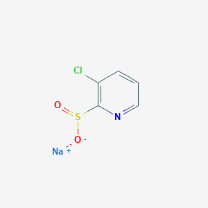 molecular formula C5H3ClNNaO2S B13664105 Sodium 3-chloropyridine-2-sulfinate 