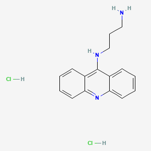 molecular formula C16H19Cl2N3 B1366414 N1-(9-Acridinyl)-1,3-propanediamine dihydrochloride 