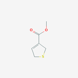 molecular formula C6H8O2S B1366425 Methyl 2,5-dihydrothiophene-3-carboxylate CAS No. 67488-46-4
