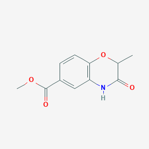 methyl 2-methyl-3-oxo-3,4-dihydro-2H-1,4-benzoxazine-6-carboxylate