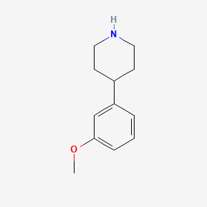 molecular formula C12H17NO B1366445 4-(3-Methoxyphenyl)piperidine CAS No. 99329-55-2