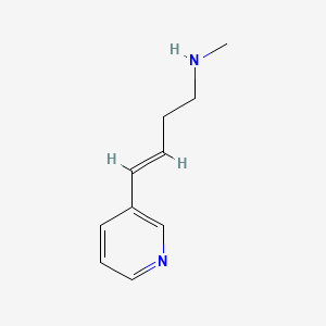 molecular formula C10H14N2 B1366462 Rivanicline CAS No. 538-79-4