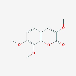 molecular formula C12H12O5 B1366481 Schinicoumarin 