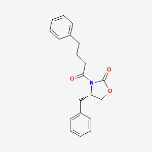 (S)-4-Benzyl-3-(4-phenylbutanoyl)oxazolidin-2-one