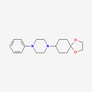 1-(1,4-Dioxaspiro[4.5]decan-8-yl)-4-phenylpiperazine