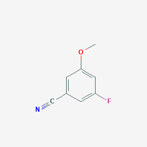 molecular formula C8H6FNO B1366502 3-Fluoro-5-methoxybenzonitrile CAS No. 439280-18-9