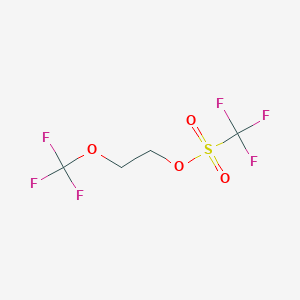 molecular formula C4H4F6O4S B1366507 2-(Trifluoromethoxy)ethyl trifluoromethanesulfonate CAS No. 329710-76-1