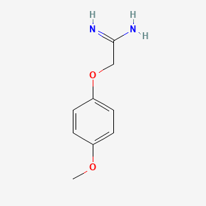 2-(4-Methoxyphenoxy)ethanimidamide