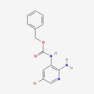 molecular formula C13H12BrN3O2 B13665146 5-Bromo-N3-Boc-pyridine-2,3-diamine 