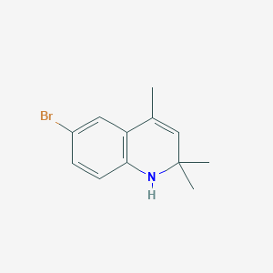 molecular formula C12H14BrN B1366515 6-Bromo-2,2,4-trimethyl-1,2-dihydroquinoline CAS No. 91720-32-0
