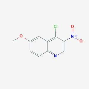 4-Chloro-6-methoxy-3-nitroquinoline