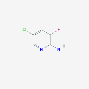 5-Chloro-3-fluoro-N-methylpyridin-2-amine