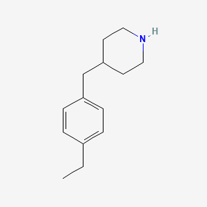4-(4-Ethyl-benzyl)-piperidine