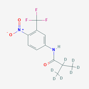 molecular formula C11H11F3N2O3 B1366546 Flutamide-d7 