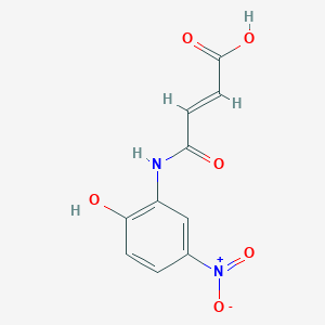 (E)-4-(2-hydroxy-5-nitroanilino)-4-oxobut-2-enoic acid