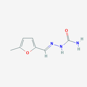 molecular formula C7H9N3O2 B1366592 5-Methyl-2-furaldehyde semicarbazone CAS No. 81961-80-0