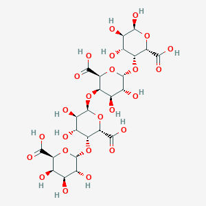 molecular formula C24H34O25 B1366595 Tetragalacturonic acid 