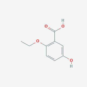 molecular formula C9H10O4 B1366622 2-Ethoxy-5-hydroxybenzoic acid 