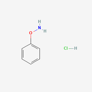 molecular formula C6H8ClNO B1366627 O-Phenylhydroxylamine hydrochloride CAS No. 6092-80-4