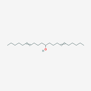 molecular formula C21H40O B13666366 (6Z,15Z)-6,15-Heneicosadien-11-ol 