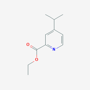 molecular formula C11H15NO2 B13666379 Ethyl 4-isopropylpicolinate 