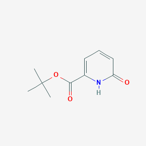 molecular formula C10H13NO3 B13666605 tert-Butyl 6-oxo-1,6-dihydropyridine-2-carboxylate 